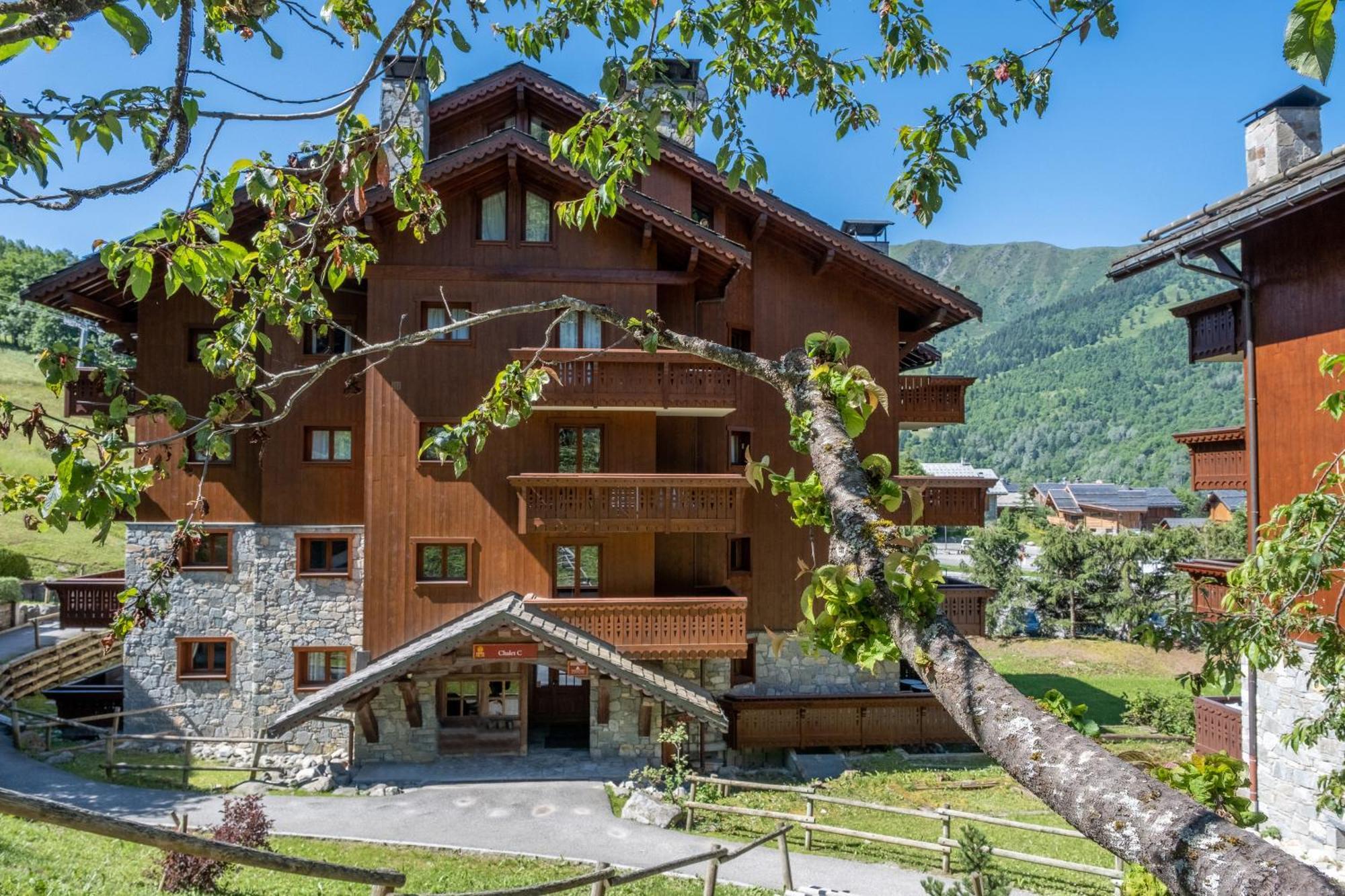Residence Pierre & Vacances Premium Les Fermes De Méribel Exterior foto